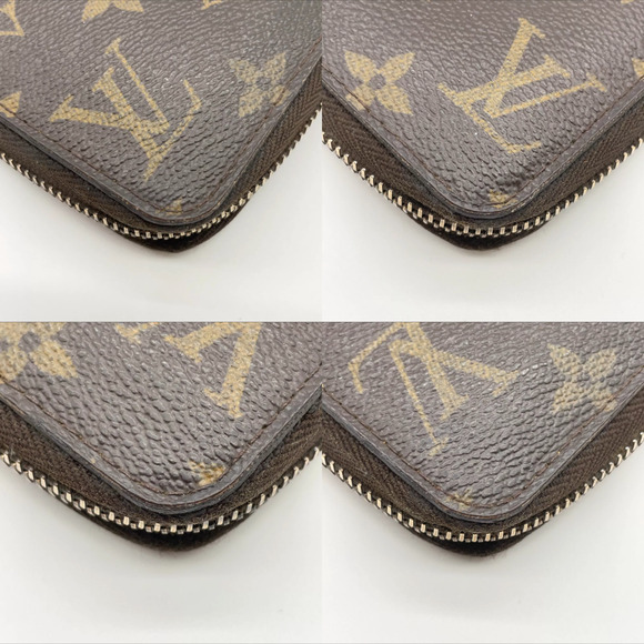 Authentic LV Louis Vuitton Monogram Zip Around Long Wallet - Picture 7 of 12